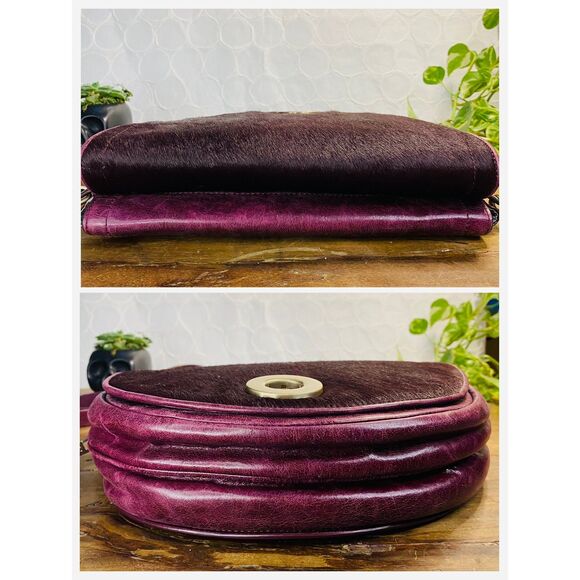 Halston Heritage Double Flap Saddle Bag - Picture 4 of 16